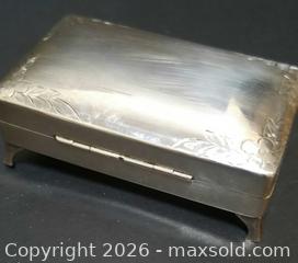 MaxSold Auction: Antique Ryrie BIRKS Art Deco Sterling Box - Aurora (Ontario, Canada) PARTNER MANAGED Downsizing Online Auction - Murray Drive