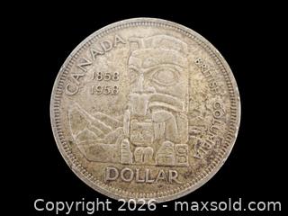 MaxSold Auction: Canadian 1958 Silver Dollar  - Aurora (Ontario, Canada) PARTNER MANAGED Downsizing Online Auction - Murray Drive