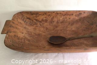 MaxSold Auction: Large Antique Wooden Trencher - Aurora (Ontario, Canada) PARTNER MANAGED Downsizing Online Auction - Murray Drive