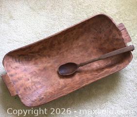 MaxSold Auction: Large Antique Wooden Trencher - Aurora (Ontario, Canada) PARTNER MANAGED Downsizing Online Auction - Murray Drive