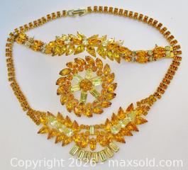MaxSold Auction: Signed Sherman Rhinestone Bracelet & More  - Aurora (Ontario, Canada) PARTNER MANAGED Downsizing Online Auction - Murray Drive