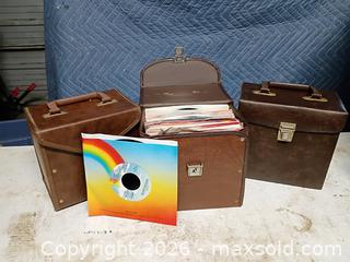 MaxSold Auction: Cases of 45s / mini vinyl records - Le Roy (New York, USA) SELLER MANAGED Downsizing Online Auction - East Main Road