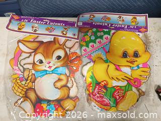 MaxSold Auction: Easter cutouts - Le Roy (New York, USA) SELLER MANAGED Downsizing Online Auction - East Main Road