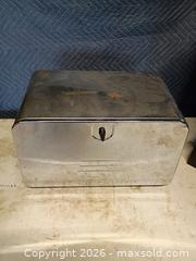 MaxSold Auction: Metal bread box - Le Roy (New York, USA) SELLER MANAGED Downsizing Online Auction - East Main Road
