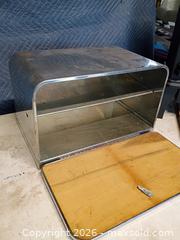 MaxSold Auction: Metal bread box - Le Roy (New York, USA) SELLER MANAGED Downsizing Online Auction - East Main Road