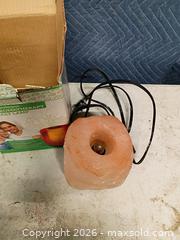 MaxSold Auction: Salt lamp - Le Roy (New York, USA) SELLER MANAGED Downsizing Online Auction - East Main Road
