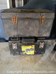 MaxSold Auction: Set of two tool boxes - Le Roy (New York, USA) SELLER MANAGED Downsizing Online Auction - East Main Road