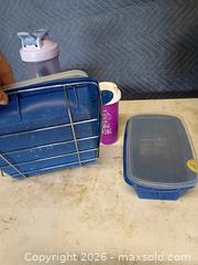 MaxSold Auction: Silicone pan set and food carrier  - Le Roy (New York, USA) SELLER MANAGED Downsizing Online Auction - East Main Road