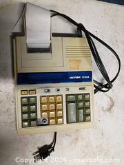 MaxSold Auction: Victor 1250A adding machine - Le Roy (New York, USA) SELLER MANAGED Downsizing Online Auction - East Main Road