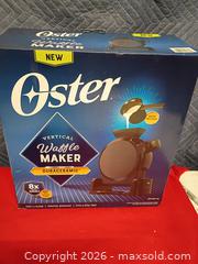 MaxSold Auction: Waffle maker brand new  - Le Roy (New York, USA) SELLER MANAGED Downsizing Online Auction - East Main Road