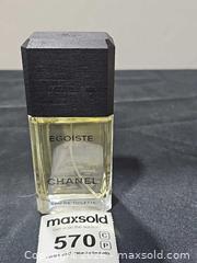 MaxSold Auction: Chanel Egoiste 3.4 oz Eau De Toilette Spray - Hatboro (Pennsylvania, USA) PARTNER MANAGED Estate Sale Online Auction - Jacksonville