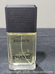 MaxSold Auction: Chanel Egoiste 3.4 oz Eau De Toilette Spray - Hatboro (Pennsylvania, USA) PARTNER MANAGED Estate Sale Online Auction - Jacksonville