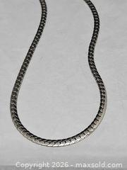 MaxSold Auction: Sterling silver 925 Cuban link chain  - Hatboro (Pennsylvania, USA) PARTNER MANAGED Estate Sale Online Auction - Jacksonville