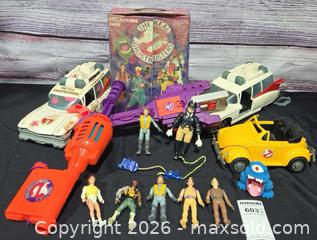 MaxSold Auction: Vintage Ghostbusters ECTO Cars, Figures and More - Hatboro (Pennsylvania, USA) PARTNER MANAGED Estate Sale Online Auction - Jacksonville