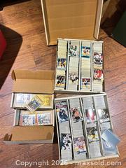 MaxSold Auction: Lot of over 5000 + cards Hockey Trading Cards, 1990sand up  - Burlington (Ontario, Canada) SELLER MANAGED Downsizing Online Auction -  Taylor Crescent