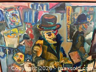 MaxSold Auction: 2 Original Oderberg Paintings - Los Angeles (California, USA) PARTNER MANAGED Estate Sale Online Auction - N Croft Avenue