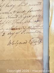 MaxSold Auction: Historic American Document Slave Paper 1819 - Los Angeles (California, USA) PARTNER MANAGED Estate Sale Online Auction - N Croft Avenue
