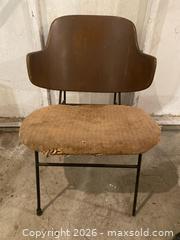 MaxSold Auction: Vintage Bentwood Back Chair with Wrought Iron Frame  - Los Angeles (California, USA) PARTNER MANAGED Estate Sale Online Auction - N Croft Avenue