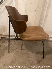 MaxSold Auction: Vintage Bentwood Back Chair with Wrought Iron Frame  - Los Angeles (California, USA) PARTNER MANAGED Estate Sale Online Auction - N Croft Avenue