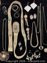 MaxSold Auction: Vintage Silver Jewelry  - Los Angeles (California, USA) PARTNER MANAGED Estate Sale Online Auction - N Croft Avenue