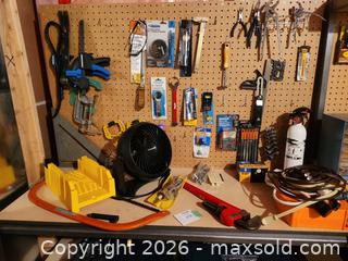 MaxSold Auction: Clamps, Cords, Hand Tools, Fan. C - London (Ontario, Canada) SELLER MANAGED Estate Sale Online Auction - Shore Road