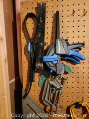 MaxSold Auction: Clamps, Cords, Hand Tools, Fan. C - London (Ontario, Canada) SELLER MANAGED Estate Sale Online Auction - Shore Road