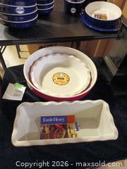 MaxSold Auction: Emile Henry Bakeware and Serving Bowl B - London (Ontario, Canada) SELLER MANAGED Estate Sale Online Auction - Shore Road