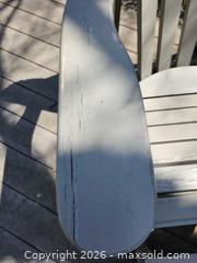 MaxSold Auction: Muskoka Chairs, Table and Footstool. C - London (Ontario, Canada) SELLER MANAGED Estate Sale Online Auction - Shore Road