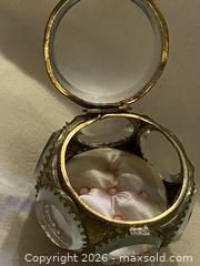 MaxSold Auction: Victorian/Antique Brass and Beveled Glass Jewelry Trinket Box - Toronto (Ontario, Canada) SELLER MANAGED Downsizing Online Auction - O'connor Drive (CONDO)