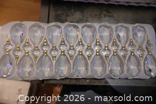 MaxSold Auction: 17 Crystals for Chandelier. - Toronto (Ontario, Canada) SELLER MANAGED Downsizing Online Auction - Chesswood Drive (STORAGE)