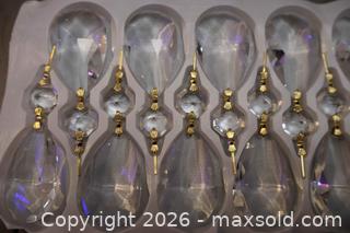 MaxSold Auction: 17 Drop Crystals for Chandelier new. - Toronto (Ontario, Canada) SELLER MANAGED Downsizing Online Auction - Chesswood Drive (STORAGE)