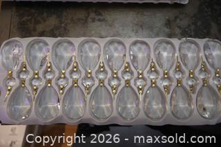 MaxSold Auction: 17 New Drop Crystals for Chandeliers. - Toronto (Ontario, Canada) SELLER MANAGED Downsizing Online Auction - Chesswood Drive (STORAGE)