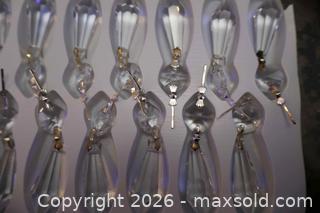 MaxSold Auction: 27 Prism drop Crystals for chandelier. - Toronto (Ontario, Canada) SELLER MANAGED Downsizing Online Auction - Chesswood Drive (STORAGE)