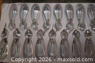 MaxSold Auction: 27 Small Drop Crystals for Chandelier. - Toronto (Ontario, Canada) SELLER MANAGED Downsizing Online Auction - Chesswood Drive (STORAGE)