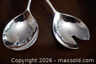 MaxSold Auction: Baribocraft Bowl and Birks Salad Forks.  - Toronto (Ontario, Canada) SELLER MANAGED Downsizing Online Auction - Chesswood Drive (STORAGE)