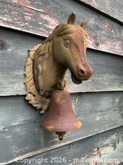 MaxSold Auction: Cast Iron Horse Bell A - Greater Napanee (Ontario, Canada) PARTNER MANAGED Estate Sale Online Auction - Camden Road