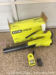 MaxSold Auction: Ryobi ONE+ P21011 18V Cordless Handheld Leaf Blower - Los Angeles (California, USA) PARTNER MANAGED Moving Online Auction - Erwin Street (CONDO)