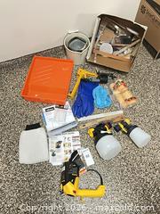 MaxSold Auction: Wagner HVLP Handheld Paint Sprayer Kit - Yellow/Black - Los Angeles (California, USA) PARTNER MANAGED Moving Online Auction - Erwin Street (CONDO)