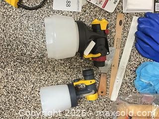 MaxSold Auction: Wagner HVLP Handheld Paint Sprayer Kit - Yellow/Black - Los Angeles (California, USA) PARTNER MANAGED Moving Online Auction - Erwin Street (CONDO)