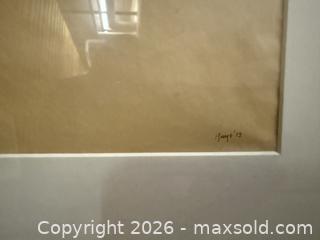 MaxSold Auction: Claude Herbert Breeze painting. Pacific Window # 10 - Vancouver (British Columbia, Canada) SELLER MANAGED Downsizing Online Auction - Alexander Street (CONDO)              