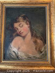 MaxSold Auction: Antique Painting- Female Portrait - Toronto (Ontario, Canada) SELLER MANAGED Estate Sale Online Auction - Walmer Road (CONDO)