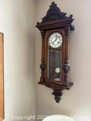 MaxSold Auction: Antique Vienna Regulator Wall Clock - Toronto (Ontario, Canada) SELLER MANAGED Estate Sale Online Auction - Walmer Road (CONDO)