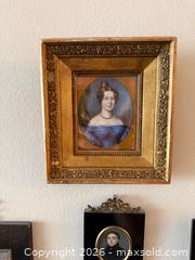 MaxSold Auction: Lot of 5 Framed Portrait Miniatures – Decorative Wall Art - Toronto (Ontario, Canada) SELLER MANAGED Estate Sale Online Auction - Walmer Road (CONDO)