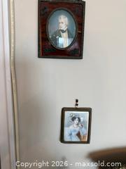 MaxSold Auction: Lot of 6 Framed Portrait Miniatures – Decorative Wall Art - Toronto (Ontario, Canada) SELLER MANAGED Estate Sale Online Auction - Walmer Road (CONDO)