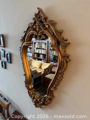MaxSold Auction: Ren-Wil Ornate Gold Mirror - Toronto (Ontario, Canada) SELLER MANAGED Estate Sale Online Auction - Walmer Road (CONDO)