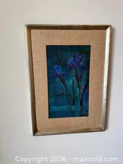 MaxSold Auction: Small Framed Original Painting, Flowers, Signed - Toronto (Ontario, Canada) SELLER MANAGED Estate Sale Online Auction - Walmer Road (CONDO)