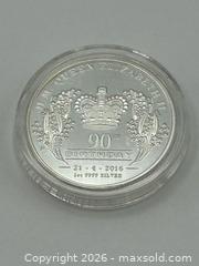 MaxSold Auction: AUSTRALIA 2016 Queen Elizabeth II 90th Birthday 1oz Silver Coin - St. Catharines (Ontario, Canada) SELLER MANAGED Estate Sale Online Auction - Drury Crescent