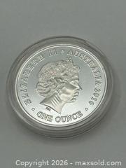 MaxSold Auction: AUSTRALIA 2016 Queen Elizabeth II 90th Birthday 1oz Silver Coin - St. Catharines (Ontario, Canada) SELLER MANAGED Estate Sale Online Auction - Drury Crescent