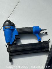 MaxSold Auction: Mastercraft 18-gauge 2-in-1 air-powered nailer/stapler in a carrying case - St. Catharines (Ontario, Canada) SELLER MANAGED Estate Sale Online Auction - Drury Crescent