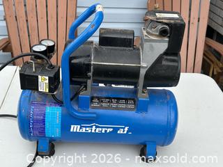 MaxSold Auction: Mastercraft 3-Gallon Oil-Free Portable Air Compressor - St. Catharines (Ontario, Canada) SELLER MANAGED Estate Sale Online Auction - Drury Crescent